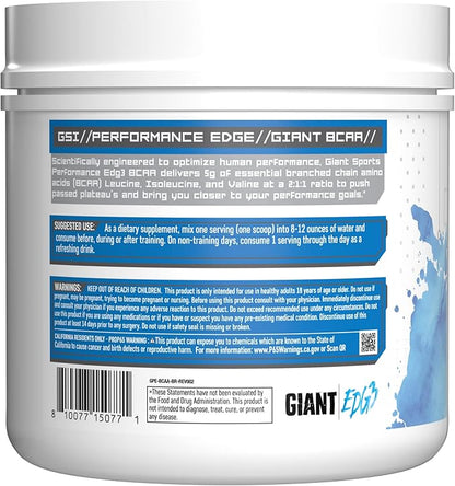Edge BCAA - 60 Servings (Blue Raspberry)