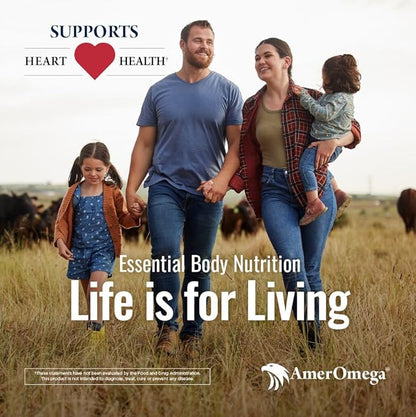 Preferred Triglyceride Omega-3 Fish Oil for Heart Health Support - Wild-Caught Alaskan Walleye Pollock - American-Sourced, American-Made - Non-GMO, Gluten-Free & Dairy-Free - 60 Softgels