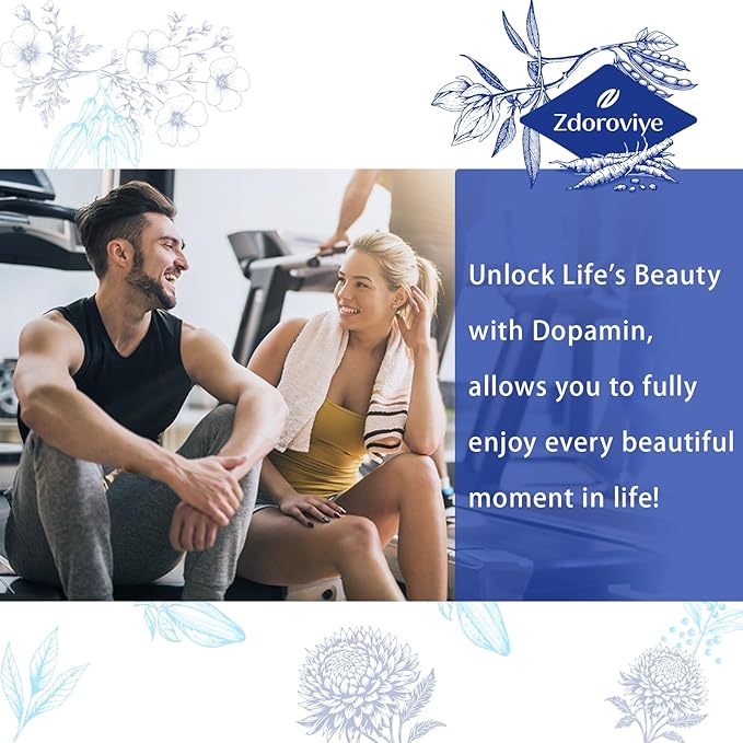 Dopamine Supplements for Men and Women - Contains 500mg Mucuna Pruriens Extract (40% L-DOPA) - 60 Capsules (1 Pack)