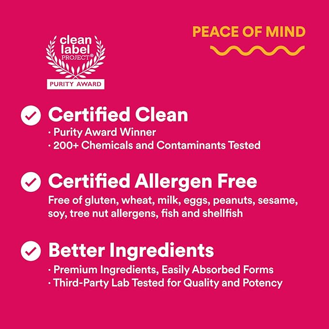 SmartyPants Women's Multivitamin Gummies - Improved Formula: Omega 3 (DHA/EPA), Methylfolate, CoQ10, Vitamin D3, C, Vitamin B12, B6, Vitamin A, K & Zinc, Gluten Free, 90 Count (30 Day Supply)