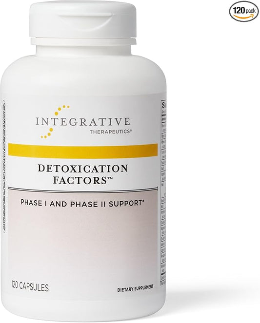 Integrative Therapeutics - Detoxication Factors - Phase I and II Detoxication Support - 120 Capsules