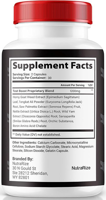 Vital Prime for Men, Official Vital Prime Capsule, Supports Confidence and Performance, All Natural Male Formula for Overall Health and Well-Being, VitalPrime Complex (60 Capsules)