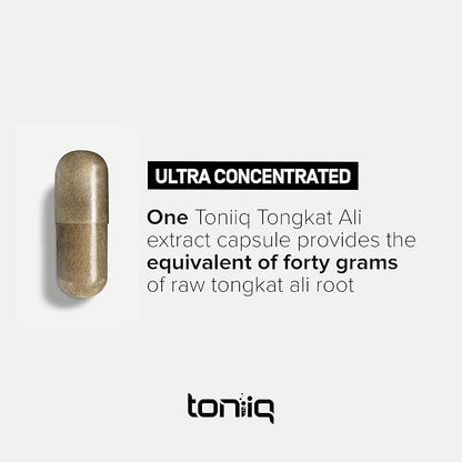 Tongkat Ali 40,000MG 200:1 Longjack for Men Extra Strength Ultra Concentrated Tongkat Ali Supplement for Men - 2% Eurycomanone - Eurycoma Longifolia Root Extract 3rd-Party Tested - 120 Veg Caps, TQ