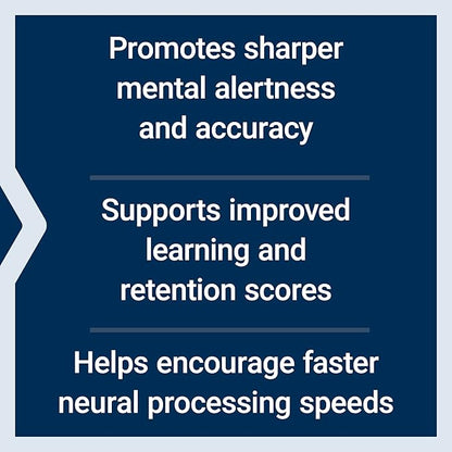 Life Extension Quick Brain Nootropic, 30 vegetarian capsules—Enhanced brain performance, learning and retention, brain supplement- 1-Daily, gluten-free, non-GMO