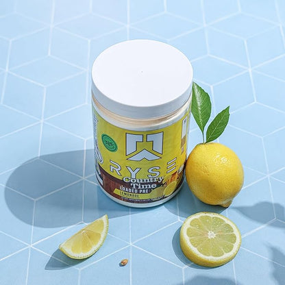 RYSE Loaded Pre Workout Powder Supplement for Men & Women | Pumps, Energy, Focus | Beta Alanine + Citrulline | 325mg Caffeine | 30 Servings (Country Time Lemonade)