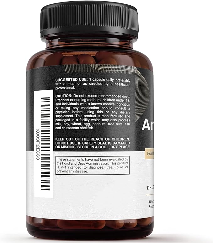 Sunergetic Premium Annatto Tocotrienol Supplement – with DeltaGold – Tocotrienols Vitamin E 300 mg – Supports Liver, Immune & Heart Health - Delta + Gamma Tocotrienols (30 Liquid Capsules)