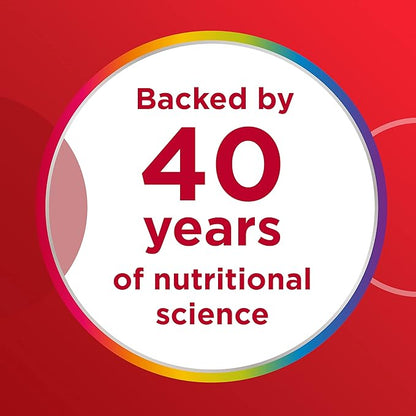 Centrum MultiGummies Multi+ Omega 3 Dual Action, Adult Multivitamin, Multivitamin/Multimineral/Omega 3 Supplement, Strawberry/Lemon/Orange Flavors - 110 Count