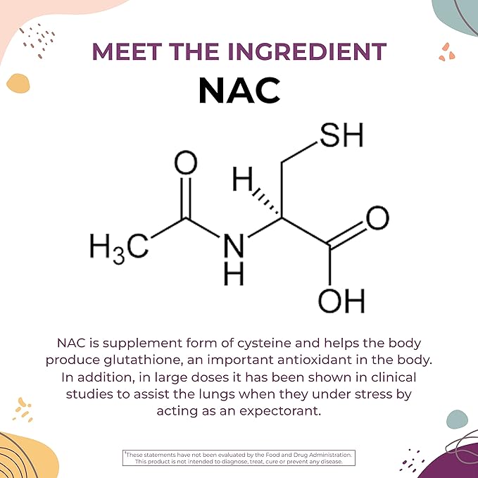 Body Kitchen Mega NAC (N-Acetyl Cysteine) 600 mg with Quercetin, Supports Respiratory Health and Immune Function and Promotes Liver and Kidney Detox, Veggie Caps, (Pack of 3)