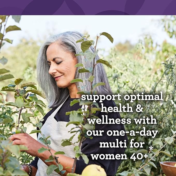 INNATE Response Formulas Women Over 40 One Daily - Daily Multivitamin For Women Over 40 - With Vitamins A, C, and E - Vegetarian, Non-GMO - Made Without 9 Food Allergens - 60 tablets (60 Servings)