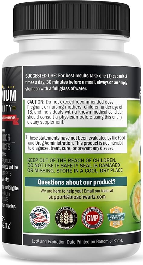 Garcinia Cambogia Weight Loss Pills - 1500mg HCA Pure Extract - Fast Acting Appetite Suppressant - Fat Burner for Women and Men to Help Lose Weight - Carb Blocker Metabolism Diet Pill - 90 Capsules