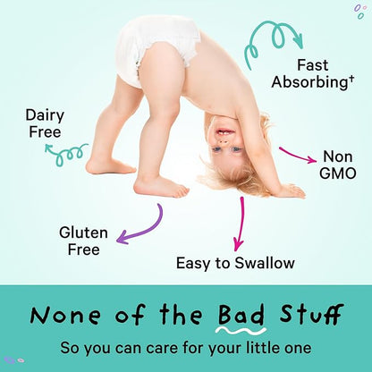 Pink Stork Baby Probiotic Drops, Newborn, Infant & Toddler Probiotics to Help Aid Digestion and Constipation Support, Newborn Essentials - 1 fl oz, 2 Month Supply