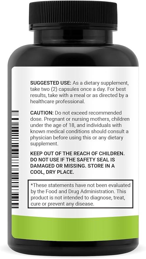 Luma Nutrition Citrus Bergamot 1000mg - Citrus Bergamot Supplement - Made in The USA - Veteran Owned - 60 Capsules