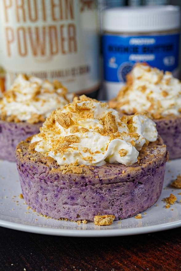Flexible Dieting Lifestyle Vegan Protein Cookie Butter Powder - Blueberry Pastry | Dairy-Free, Keto-Friendly, Low Carb, Sugar-Free | Easy to Mix, Bake and Spread | 7.8oz