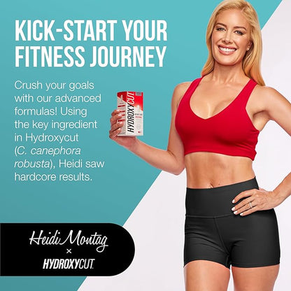 Hydroxycut Original - 72 Rapid-Release Capsules - 200 mg Caffeine - Boost Metabolism, Burn Calories, Increase Energy - for Women & Men