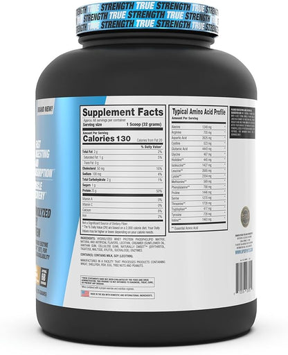 BPI Sports Hydro HD - 100% Hydrolyzed Whey Protein Powder - Muscle Growth, Recovery, 25g of Protein, Low Carb, Low Sugar, Fast Absorbing (68 Servings, Vanilla Ice Cream)