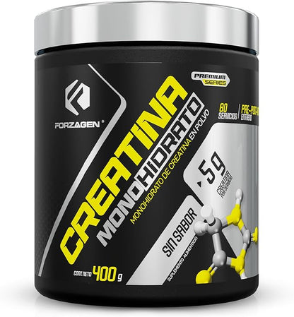 Forzagen Creatine Monohydrate Powder Unflavored - (80 Servings)