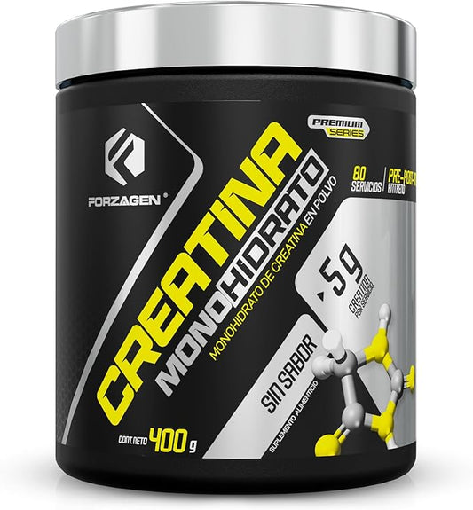 Forzagen Creatine Monohydrate Powder Unflavored - (80 Servings)
