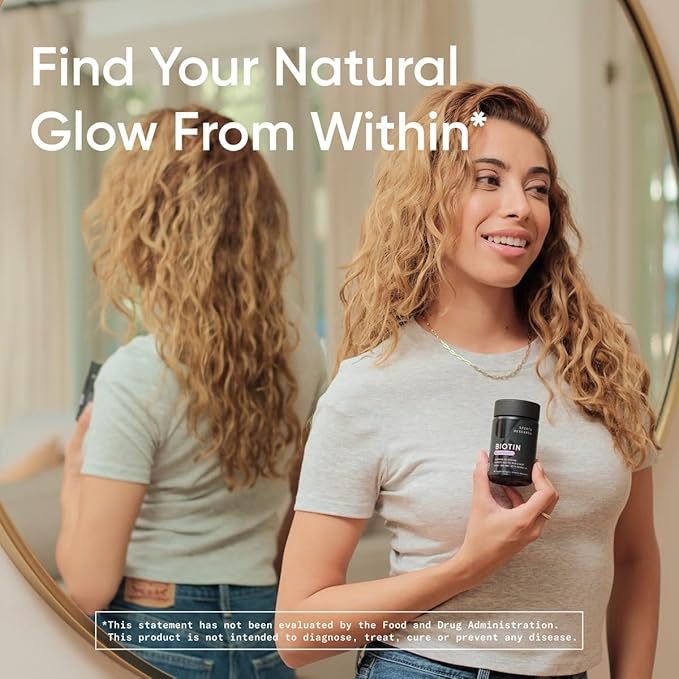 Sports Research Vegan Biotin 5000mcg with Organic Coconut Oil - Extra Strength Biotin Vitamin B7 for Healthier Hair & Skin + Keratin Support - Non-GMO & Gluten Free, 120 Softgels (4 Month Supply)