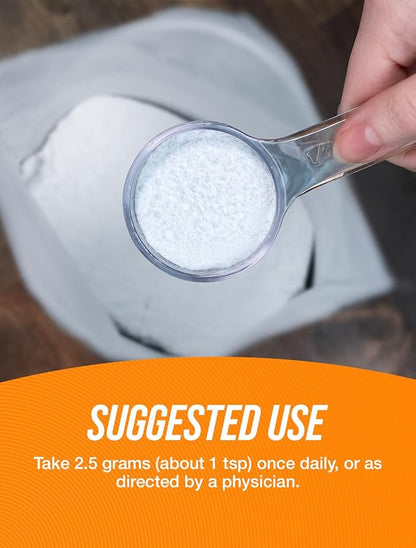 BulkSupplements.com AAKG Powder - Arginine Alpha-Ketoglutarate, AKG Supplement - Arginine Supplement, Unflavored & Gluten Free, 2500mg per Serving, 100g (3.5 oz) (Pack of 1)