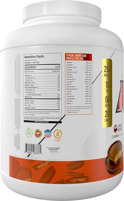 ISO, Low Carb 100% Whey Protein Isolate Powder, 25 Grams Per Serving, Helps Support Muscle Growth, Low Sugar and Gluten Free (Chocolate Peanut Butter, 5 lb)