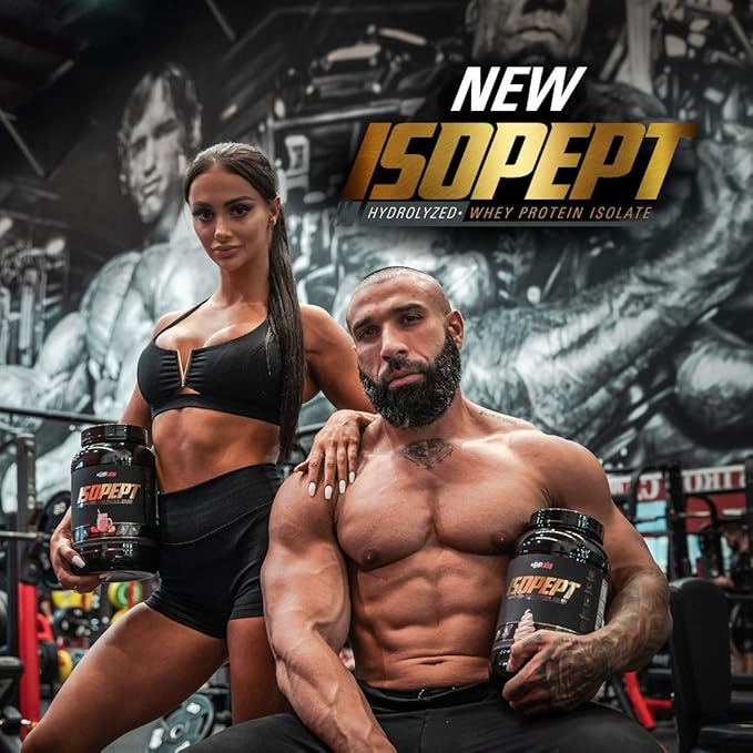 IsoPept Hydrolyzed Whey Protein Powder by EHPlabs - 100% Whey Protein Isolate & Hydrolysate, 27g of Protein, Non-GMO, Gluten Free, Fast Absorbing, Easy Digesting, 27 Serves (Chocolate Decadence)