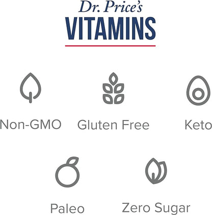 Dr. Price Electrolytes Powder Packets - Electrolytes No Sugar - Hydration Packets - Electrolyte Mix - Keto Electrolytes - (30 Packets) Fasting Electrolytes - Water Enhancer, Sports Drink - Raspberry