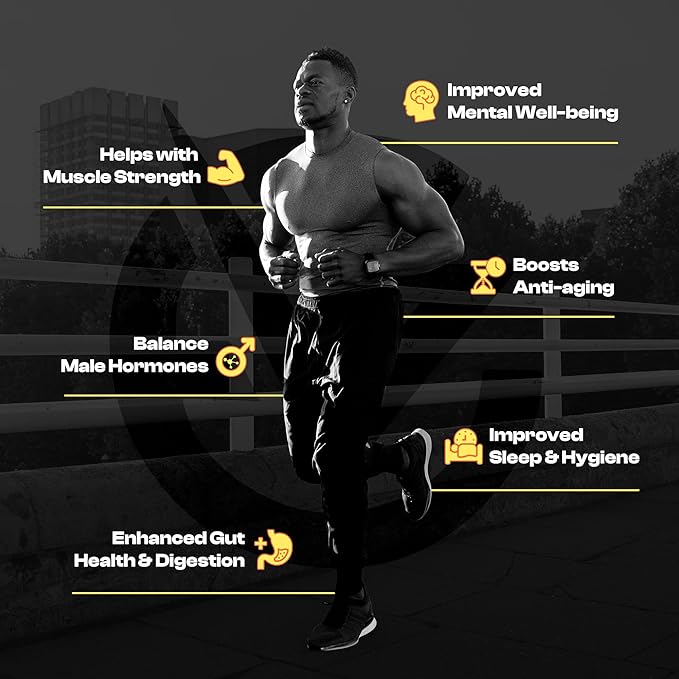 Man Multivitamin for Men - All-in-One Daily Mens Vitamins & Minerals Supplement Pack for Energy, Focus, Drive, Mental Performance and Health, Men’s Multivitamins, 30 Day Supply