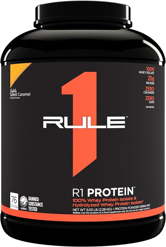 R1 Protein,76 Servings, Lightly Salted Caramel