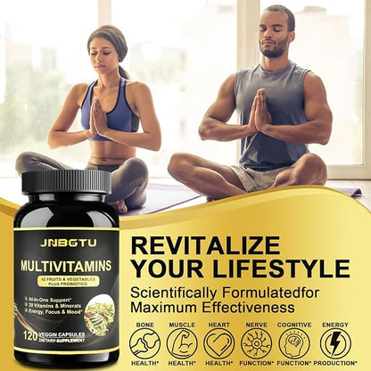 Myo-Inositol Supplement 1000mg, Magnesium Glycinate 200mg, D-Chiro Inositol 50mg, Omega-3 Powder 300mg, Zinc 10mg, Vitamin D3, Multivitamin/Multimineral Supplement. 120 Count