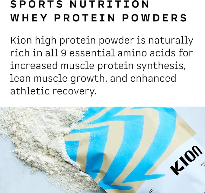 Kion Clean Protein | Grass-Fed & Pasture-Raised Whey Isolate Protein Powder | Rich Chocolate | 30 Servings