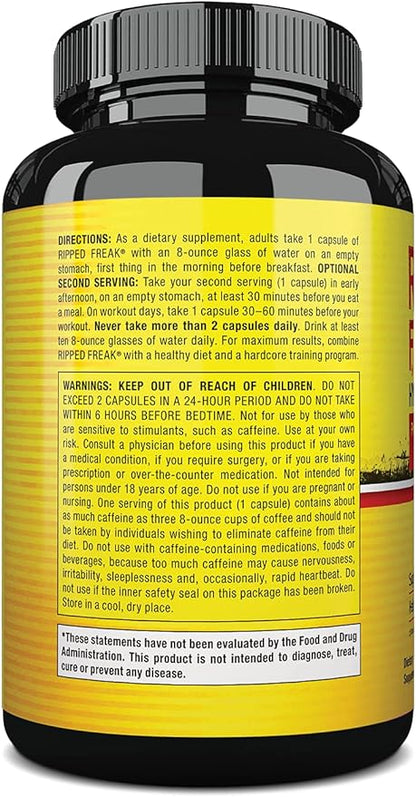 Pharmafreak Ripped Freak 60ct - USA - Hybrid Fat Burner