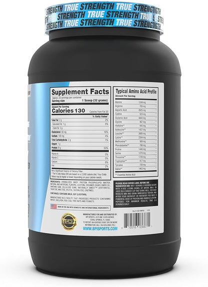BPI Sports Hydro HD - 100% Hydrolyzed Whey Protein Powder - Muscle Growth, Recovery, 25g of Protein, Low Carb, Low Sugar, Fast Absorbing (23 Servings, Cinnamon Cereal)
