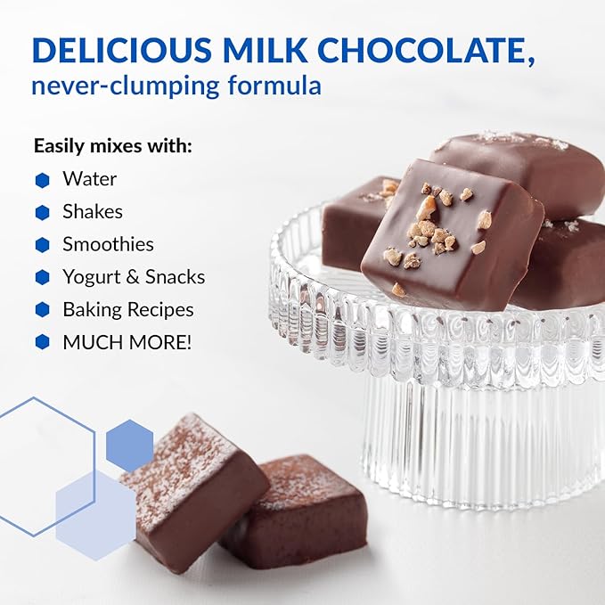 BioTrust Low Carb Protein Powder – Delicious Whey & Casein Blend from Grass-Fed Hormone Free Cows – Non GMO, Gluten Free (Chocolate)