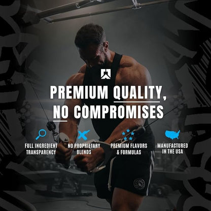 Ryse Noel Deyzel x Godzilla Pre Workout | Intense Pumps, Energy, & Focus | Citrulline & Beta Alanine | 400mg Total Caffeine | 40 Servings (Monsterberry Lime)