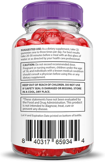 (3 Pack) Pure Slim Keto ACV Gummies Extreme 2000MG PureSlim Keto Gummies Advanced Formula Apple Cider Vinegar with Pomegranate Beet Juice Powder B12 Vegan Non GMO 180 Gummys