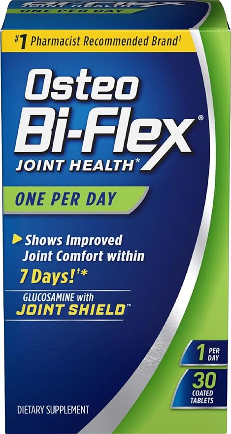 Osteo Bi-Flex One Per Day, Glucosamine Joint Health Supplement with Vitamin D, 30 Coated Tablets