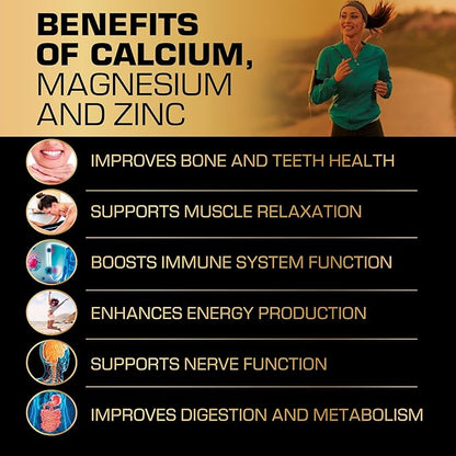 Calcium Magnesium Zinc Supplement Gummies for Kids Toddler & Adults - Enhanced Absorption with Vitamin D3 & K2 - Sugar Free Gluten Free Cal Mag Zinc Vegan Chewable Complex Calcium Gummies