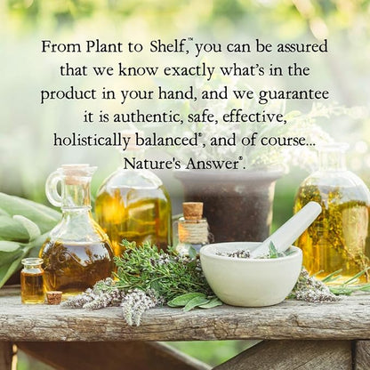 Nature's Answer Dandelion Root with Low Organic Alcohol 2000mg 1oz Extract | Supports Liver Function | Gluten-Free, Kosher, Non-GMO | Single Count