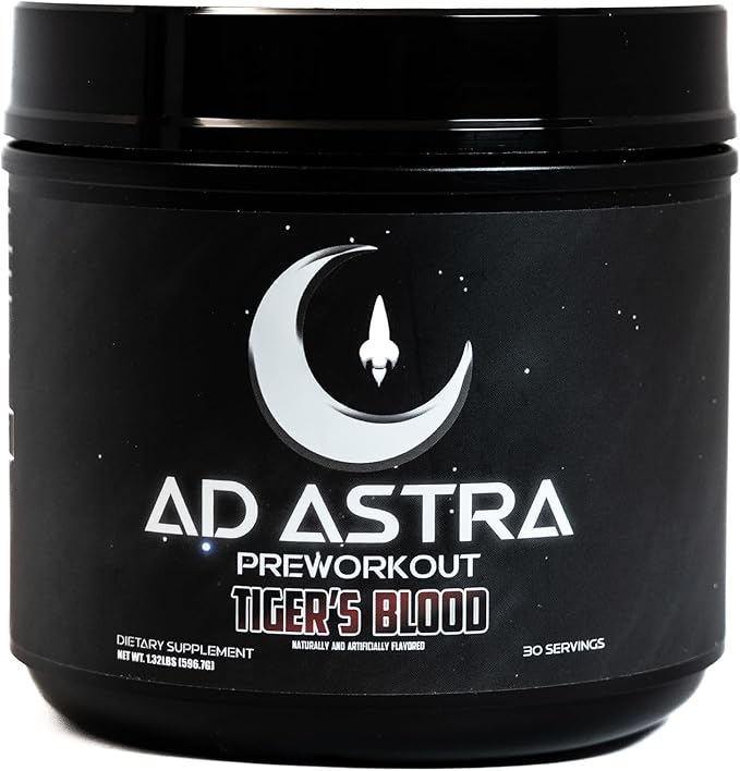 Potent Focus Blend - Tiger's Blood Flavor - Organic Red Beet Root Powder Base Pre Workout - L-Citrulline, Beta Alanine, L-Tyrosine, L-Theanine, Betaine Anhydrous