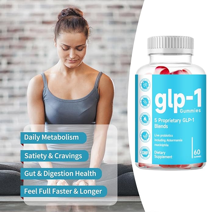 GLP-1 Support | GLP-1 Supplement, GLP Support Core with Synbiotics,with Naturally GLP-1 Supplement Probiotic, Hops Extract, GLP-1 Energy, GLP-1 Levels & Overall Health - 60 Count