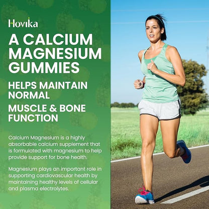 Calcium Magnesium Zinc Gummies with Vitamin D3, C, B6, K2, Potassium - Calcium for Kids & Adults - Magnesium Supplement Calm Gummies for Bone & Muscle & Immune Health, Pineapple Flavor - 60 Count