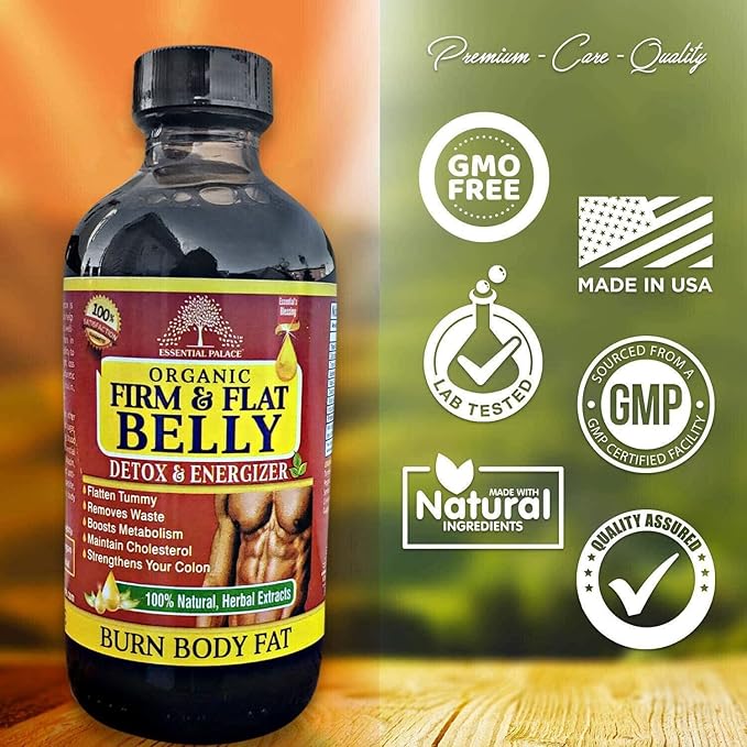 ORGANIC FIRM & FLAT BELLY DETOX ENERGIZER (1 bottle only) 8oz