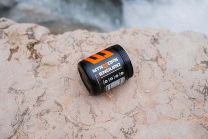 MTN OPS Enduro Nitric Oxide Supplement & Stim-Free Pre Workout - 30 Servings - with Magnesium Citrate, Beet Root Powder, Niacinamide, L Arginine & L Citrulline - Citrus Bliss Flavor