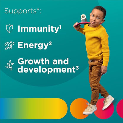 Centrum Kids Multivitamin Gummies, Stocking Stuffer, Tropical Punch Flavor Made With Natural Flavors, 150 Count, 150 Day Supply