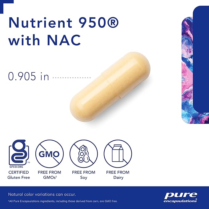 Pure Encapsulations Nutrient 950 with NAC | Helps Provide Additional Immune Support | 240 Capsules