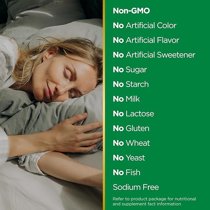 Nature's Bounty Melatonin 5mg, 100% Drug Free Sleep Aid, Dietary Supplement for Relaxation and Sleep Health - 4 Month Supply, 60 Rapid Release Softgels Twin Pack (120ct)