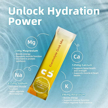 Electrolytes Powder No Sugar & 0 Calorie, Electrolytes Drink Mix, Variety Hydration Packets with Vitamins for Rapid Hydration, Endurance & Energy Support, Non-GMO, Vegan (16 Sticks)