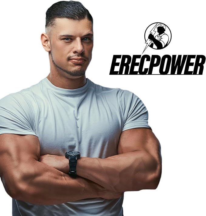 Erecpower for Men Capsules, Erecpower Pills, Erecpower Male Performance, Erecpower Capsules, Erecpower Capsules Multivitamin Men Health, Erecpower Advanced Formula, 60 Capsules for 1 Month