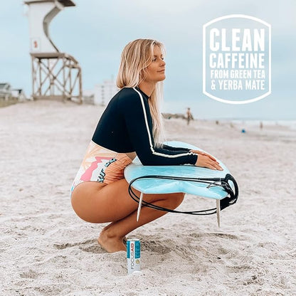 LIFEAID Energy Blend Nootropics Drink for Brain Fuel AlphaGPC GABA BComplex Yerba Mate Green Tea 100 Clean100mg Natural Caffeine 12oz. cans Pack , FOCUSAID, 12 Fl Oz (Pack of 4)