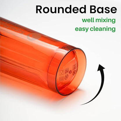 Super Hydro Protein Shaker Bottle [3 PACK] - 28 Oz. BPA-Free, Non-Toxic, Durable, Leak Proof, Eco-Tritan, Best for Travel, Sports, Fitness for Men & Women (Lemon Lavender, Rosy Bloom, Frosted Mint)